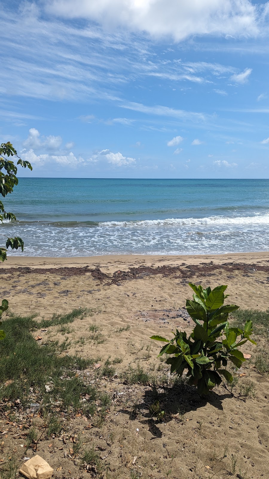 Aguirre Bay Shore in Guayama, Puerto Rico - scenic beach view