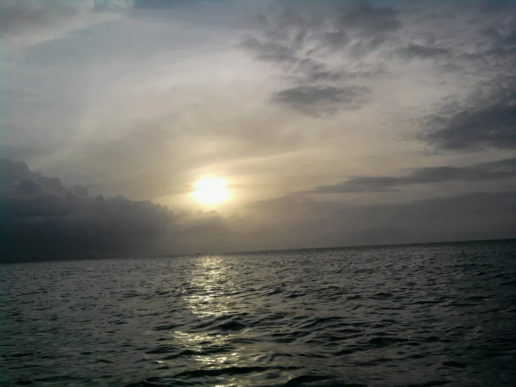 Boca de Cangrejos Mouth in Carolina, Puerto Rico - scenic beach view