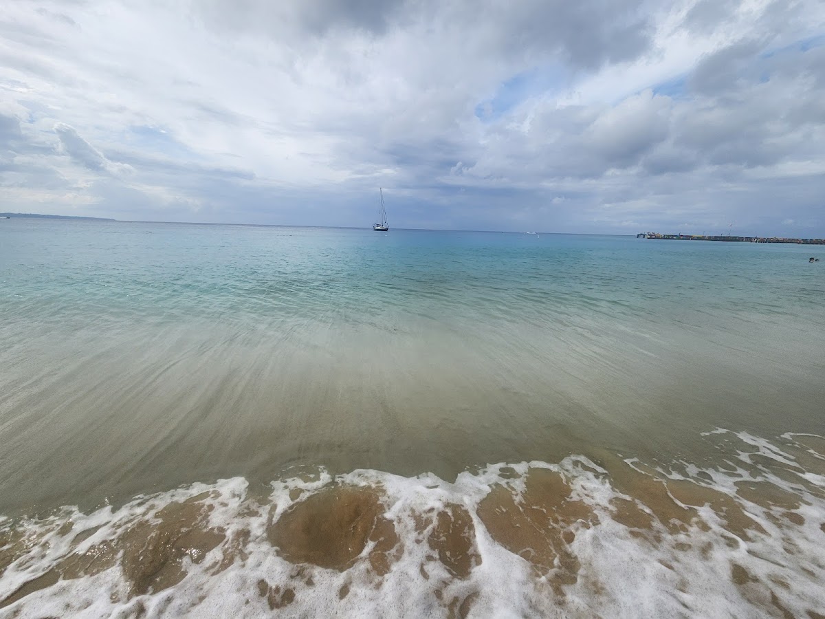 Crash Boat North Reef (outer) in Aguadilla, Puerto Rico - scenic beach view
