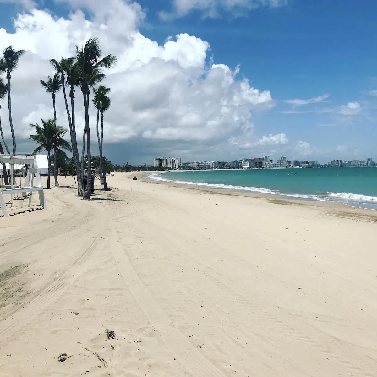 Isla Verde – East Sector (near Boca) in Carolina, Puerto Rico - scenic beach view