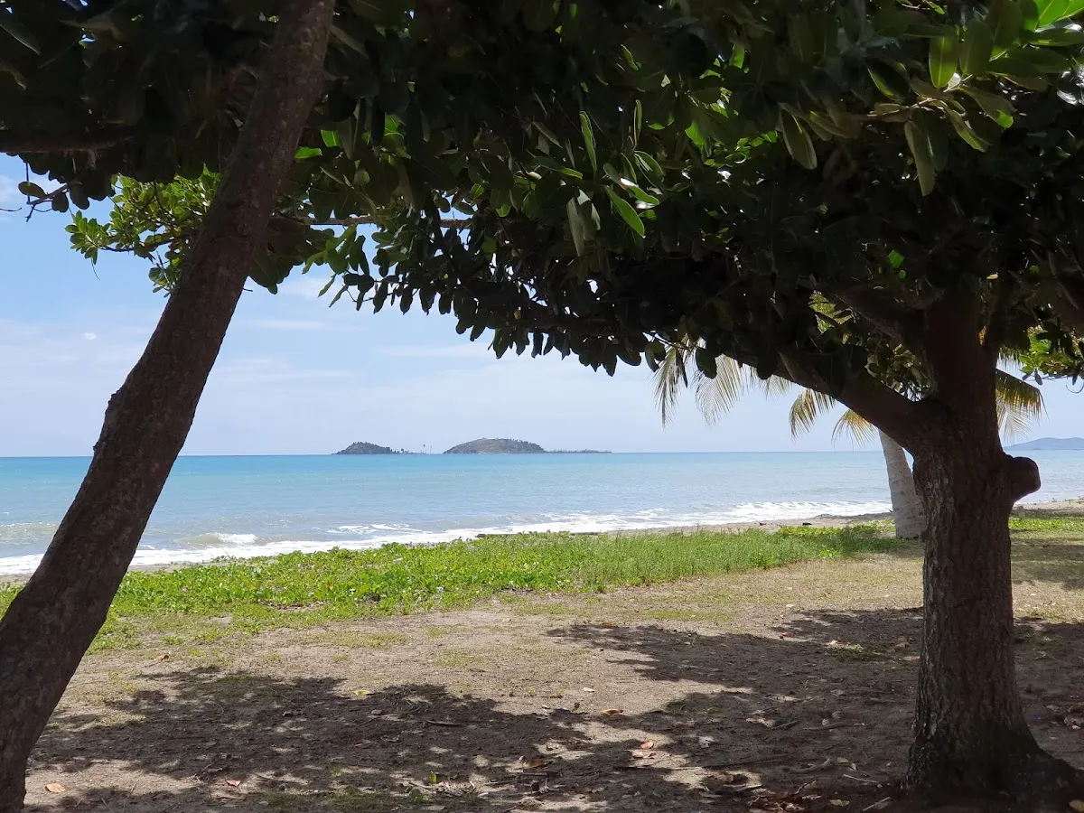 Malecón de Naguabo Shore in Naguabo, Puerto Rico - scenic beach view