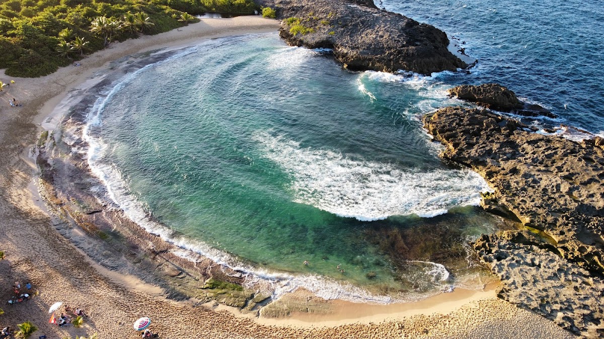 Playa La Esperanza (Tierras Nuevas) in Manati, Puerto Rico - scenic beach view