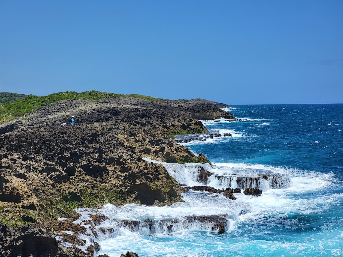 Playa Parchola (sector) in Manati, Puerto Rico - scenic beach view