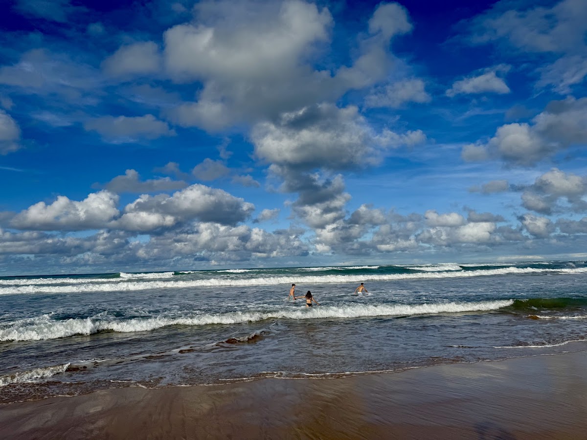 Playa San Miguel (Nature Reserve edge) in Luquillo, Puerto Rico - scenic beach view