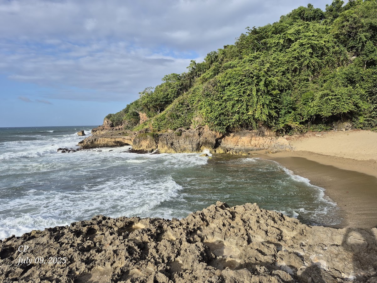 Puerto Hermina in Quebradillas, Puerto Rico - scenic beach view
