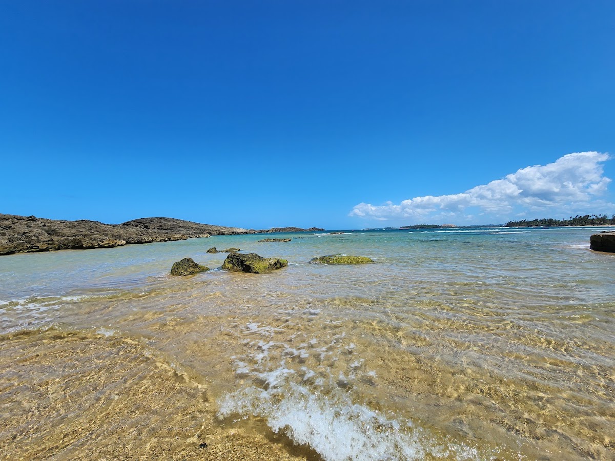 Puerto Nuevo Natural Bridge View in Vega Baja, Puerto Rico - scenic beach view