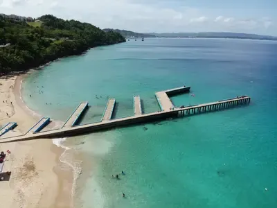 Ardilla (north pocket) in Aguadilla, Puerto Rico - secluded tropical beach