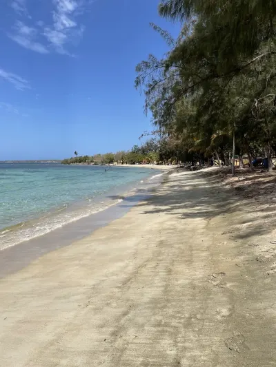 Balneario Caña Gorda in Guanica, Puerto Rico - family-friendly beach