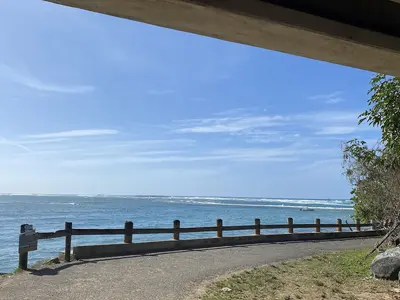 Boca de Cangrejos East Spit (Loíza side) in Loiza, Puerto Rico - scenic coastal view