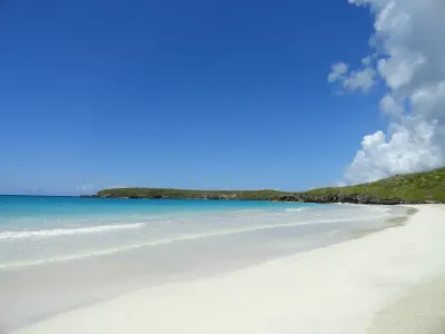 Caracas (Red Beach) in Vieques, Puerto Rico - family-friendly beach
