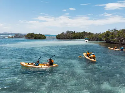 Cayo Enrique beach in Lajas