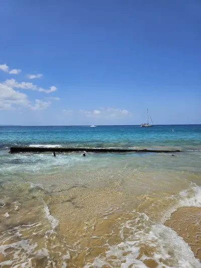 Crash Boat Beach in Aguadilla, Puerto Rico - with clear waters for snorkeling