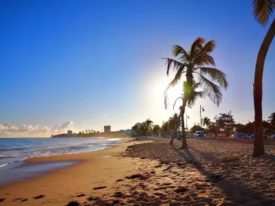 Isla Verde – Balneario West Sector in Carolina, Puerto Rico - family-friendly beach