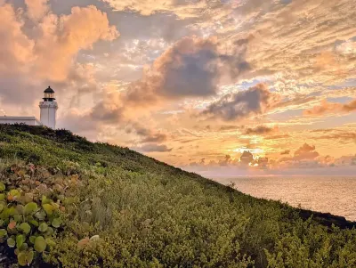 La Boca (Río Grande de Arecibo) in Arecibo, Puerto Rico - scenic coastal view
