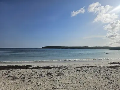 La Chiva (Blue Beach) beach in Vieques