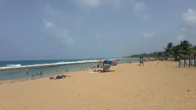 La Posita (Piñones) in Loiza, Puerto Rico - family-friendly beach
