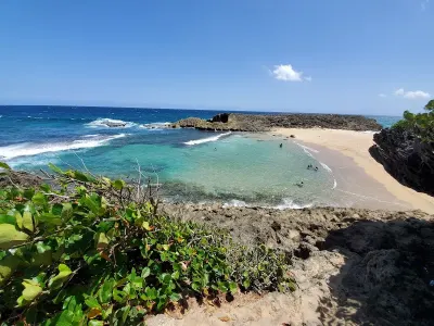 Las Palmitas (Barceloneta) in Barceloneta, Puerto Rico - scenic coastal view