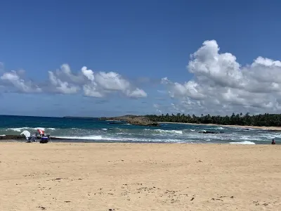 Mar Chiquita West Flats in Manati, Puerto Rico - family-friendly beach