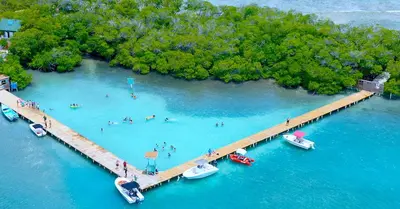 Mata La Gata in Lajas, Puerto Rico - with clear waters for snorkeling