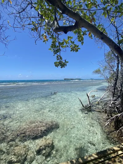 Mata La Gata in Lajas, Puerto Rico - with clear waters for snorkeling