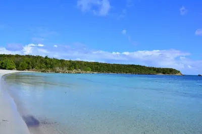 Media Luna (Vieques) in Vieques, Puerto Rico - family-friendly beach