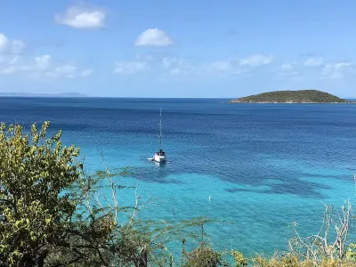 Melones Beach in Culebra, Puerto Rico - with clear waters for snorkeling