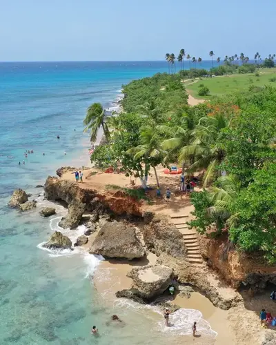 Peña Blanca (Wishing Well) beach in Aguadilla