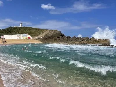 Playa Las Llanas (Islote) in Arecibo, Puerto Rico - scenic coastal view
