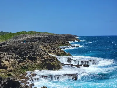 Playa Parchola (sector) in Manati, Puerto Rico - scenic coastal view