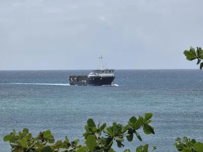Sea Glass Beach (Vieques) in Vieques, Puerto Rico - scenic coastal view