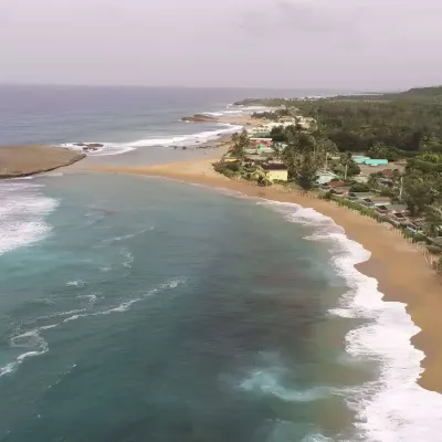 Shacks (Bajuras) in Isabela, Puerto Rico - with clear waters for snorkeling