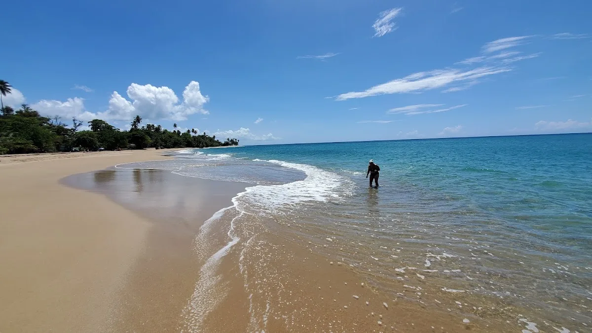 Almendro's Beach in Rincon, Puerto Rico - scenic beach view