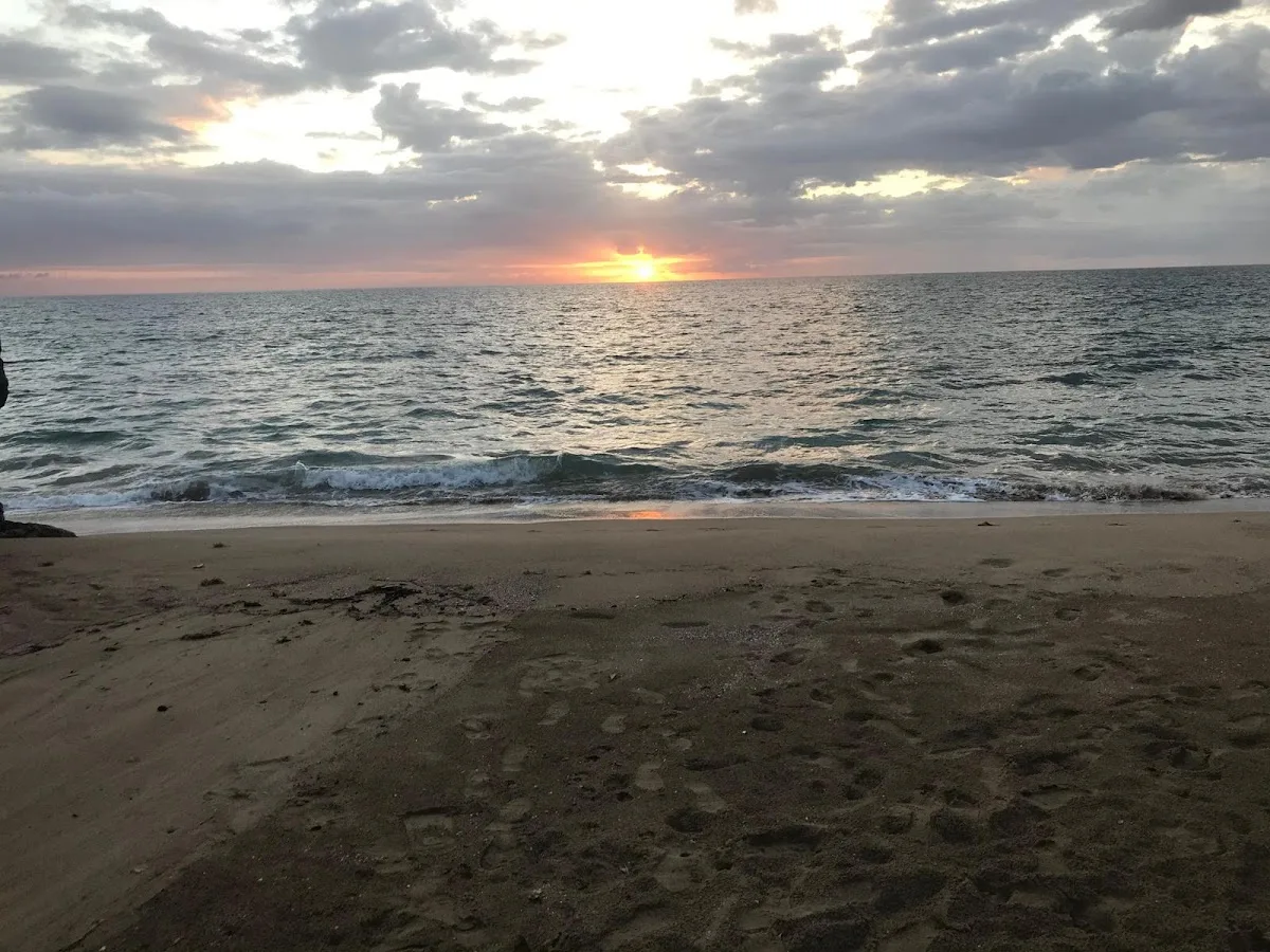 Ama's Beach in Rincon, Puerto Rico - scenic beach view
