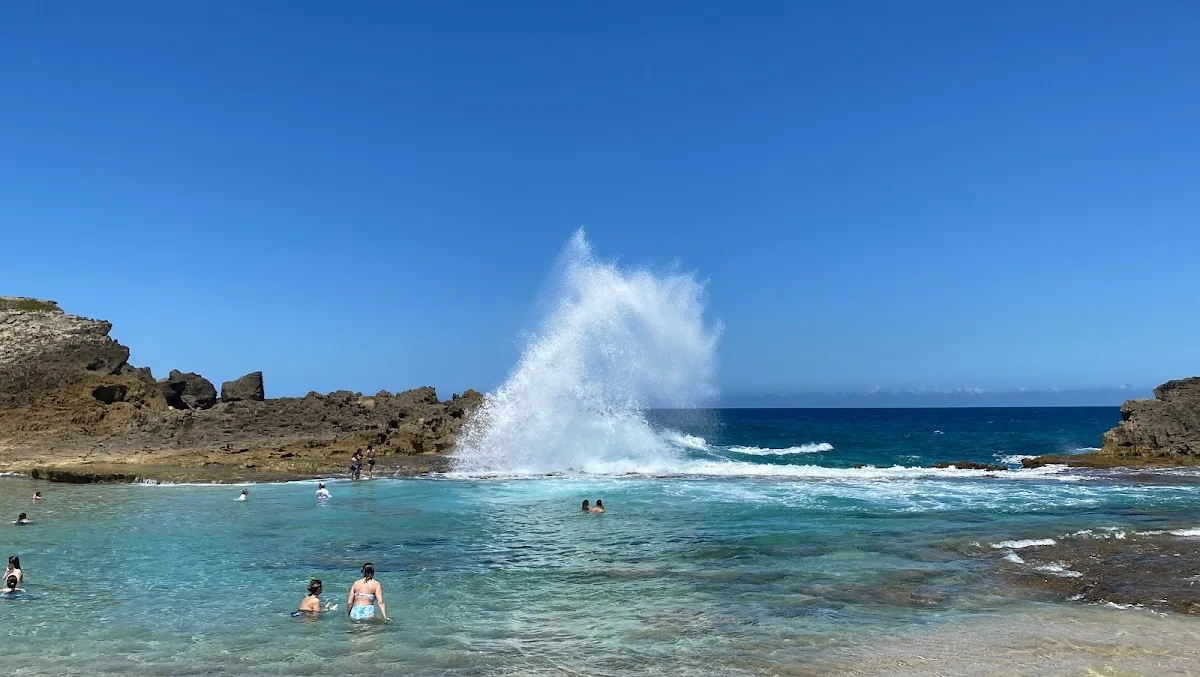 Arecibo Pool in Arecibo, Puerto Rico - scenic beach view