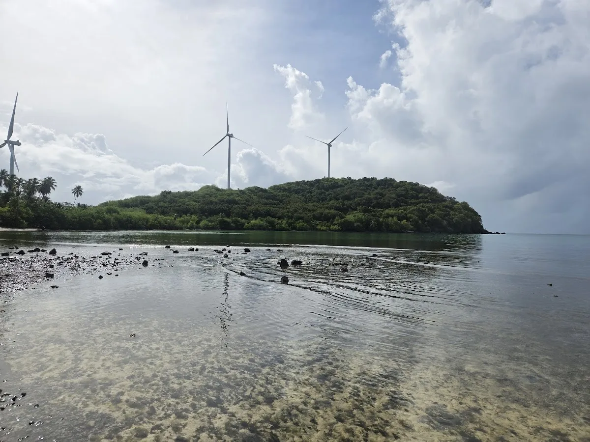 Bahía Lima Beach in Naguabo, Puerto Rico - scenic beach view