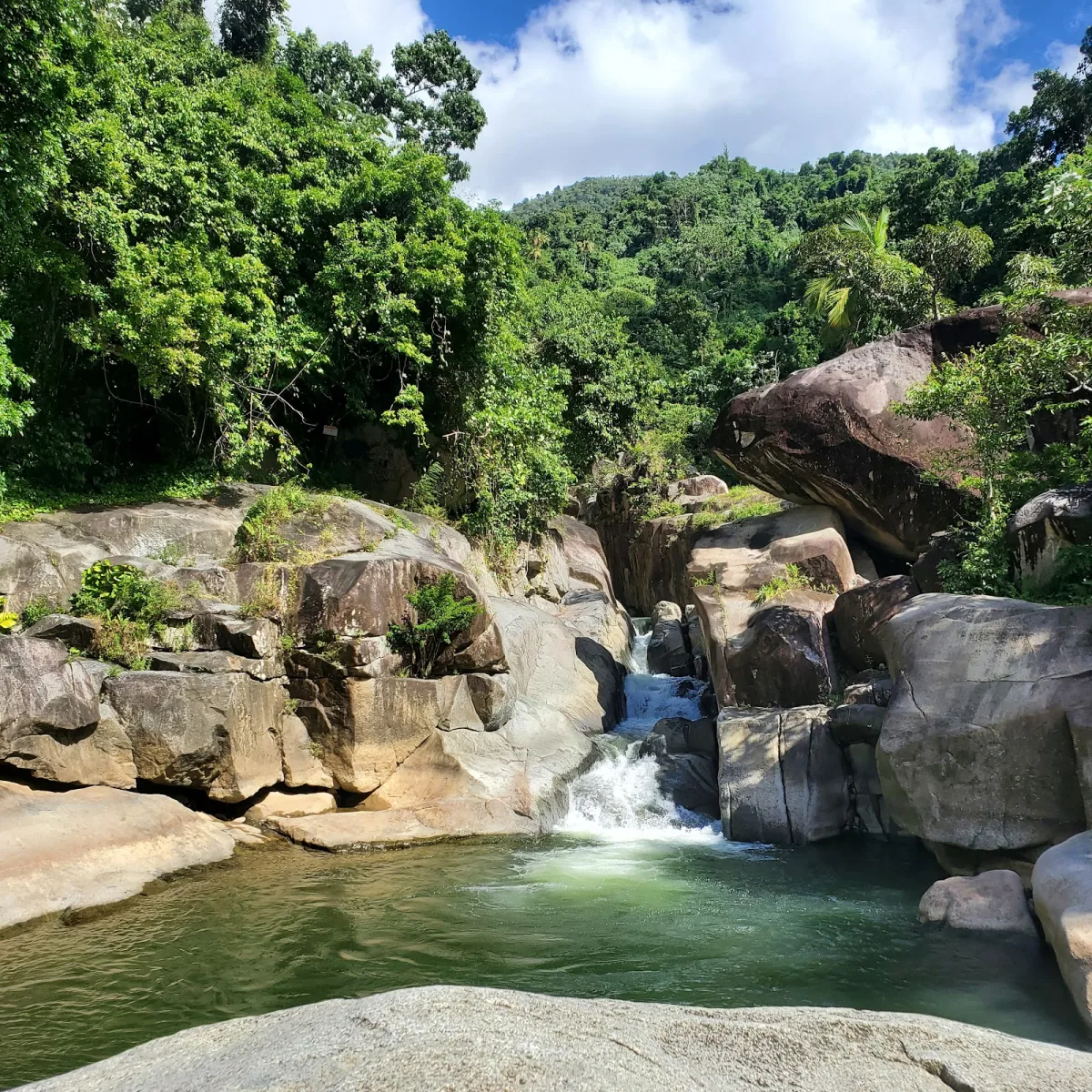 Charco El Hippie in Naguabo, Puerto Rico - scenic beach view
