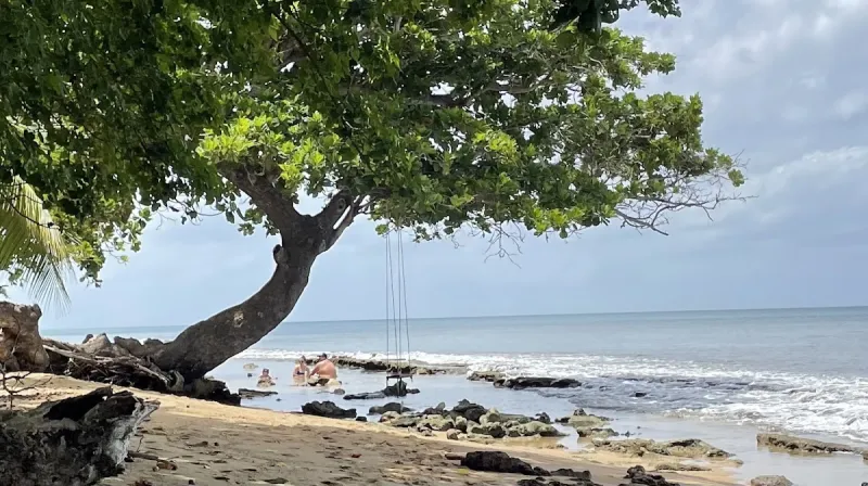 Columpio Playa Escalera in Aguada, Puerto Rico - with clear waters for snorkeling