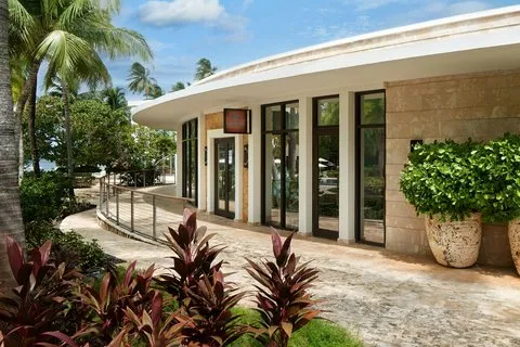 Dorado Beach, a Ritz-Carlton Reserve in Dorado, Puerto Rico - showing calm turquoise waters