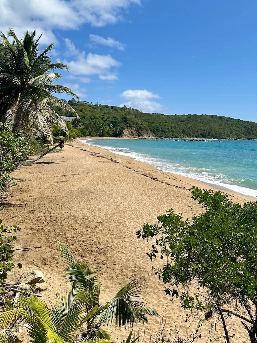 El Cocal Beach in Maunabo, Puerto Rico - scenic beach view