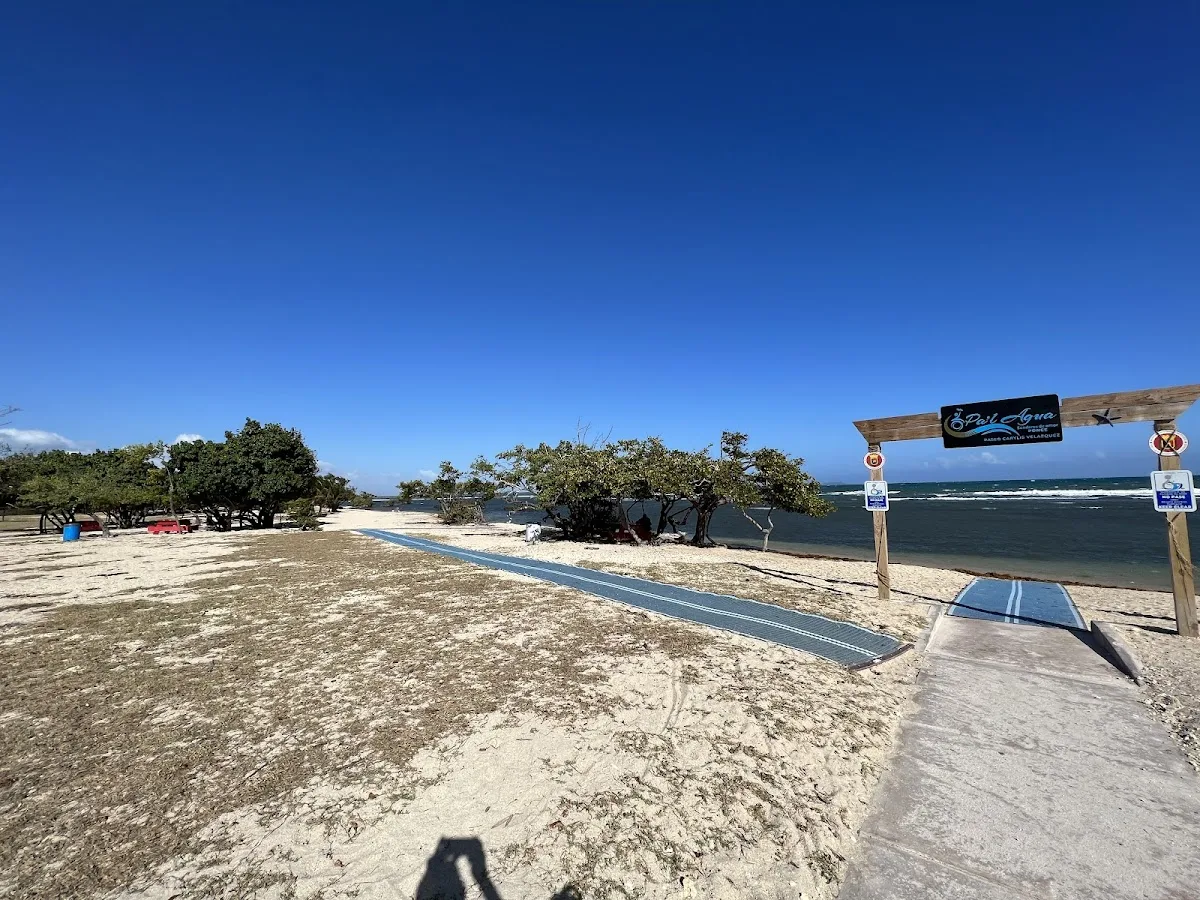 Fishing Spot La Guancha in Ponce, Puerto Rico - scenic beach view