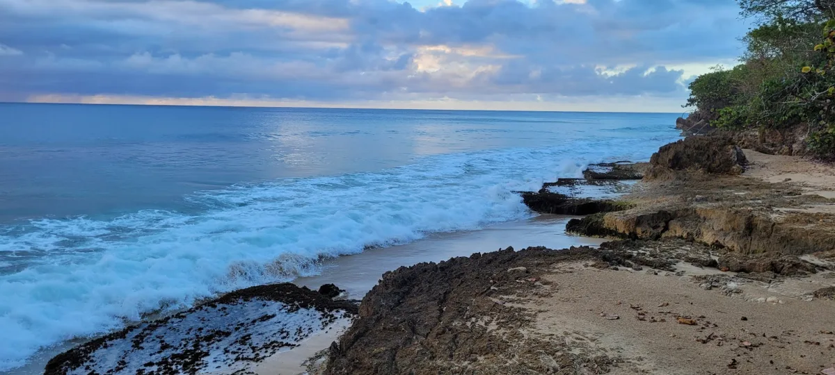 Gas Chambers in Aguadilla, Puerto Rico - scenic beach view