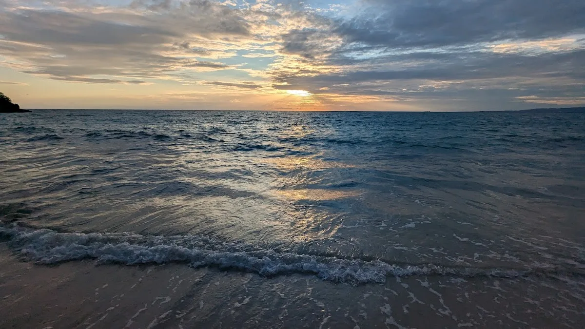 Hidden Beach in Guanica, Puerto Rico - scenic beach view
