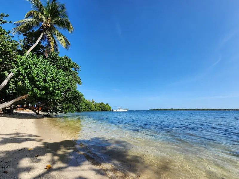 Lamela Beach in Cabo Rojo, Puerto Rico - showing calm turquoise waters