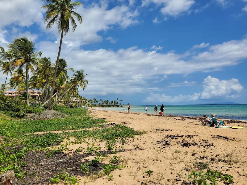 Palmas del mar beach in Humacao, Puerto Rico - scenic coastal view