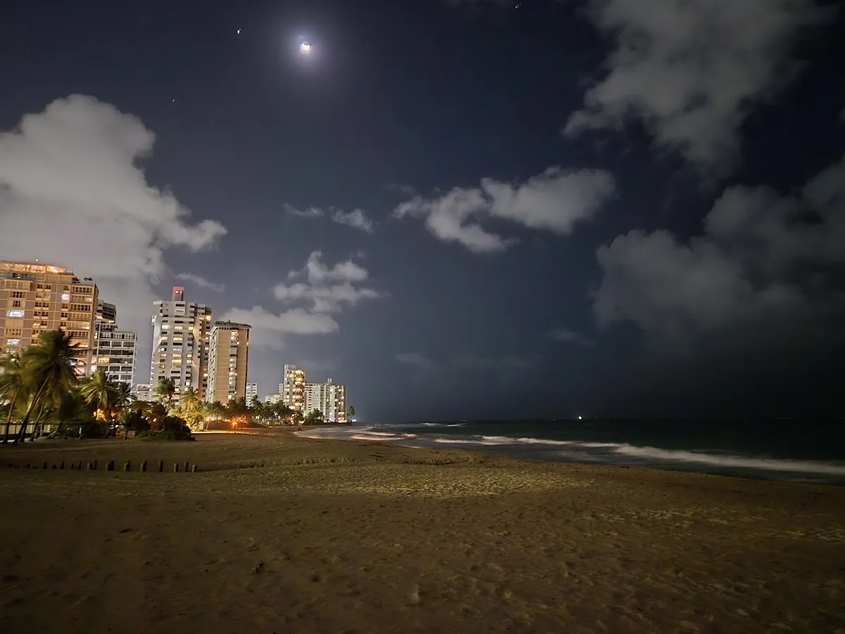 Playa Ashford in San Juan, Puerto Rico - scenic beach view