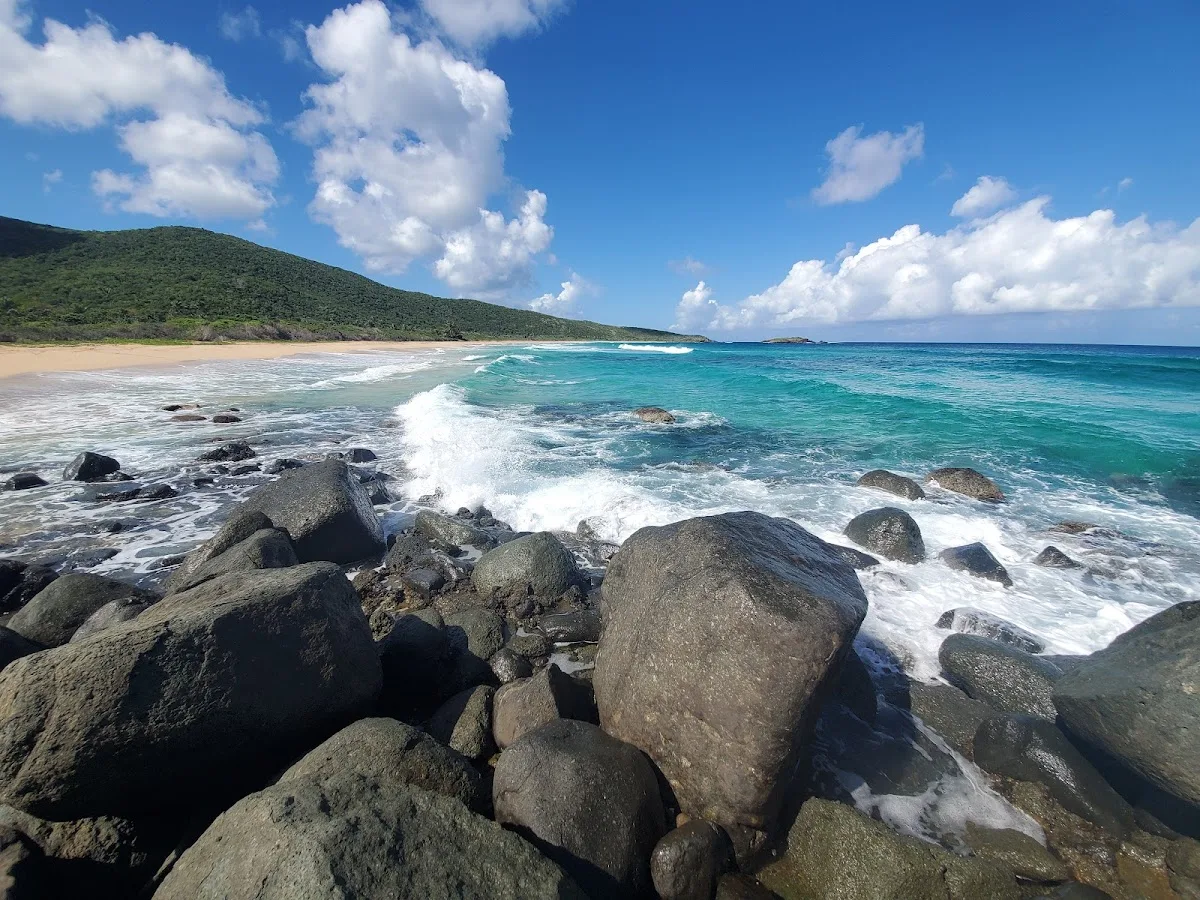 Playa Brava in Culebra, Puerto Rico - scenic beach view