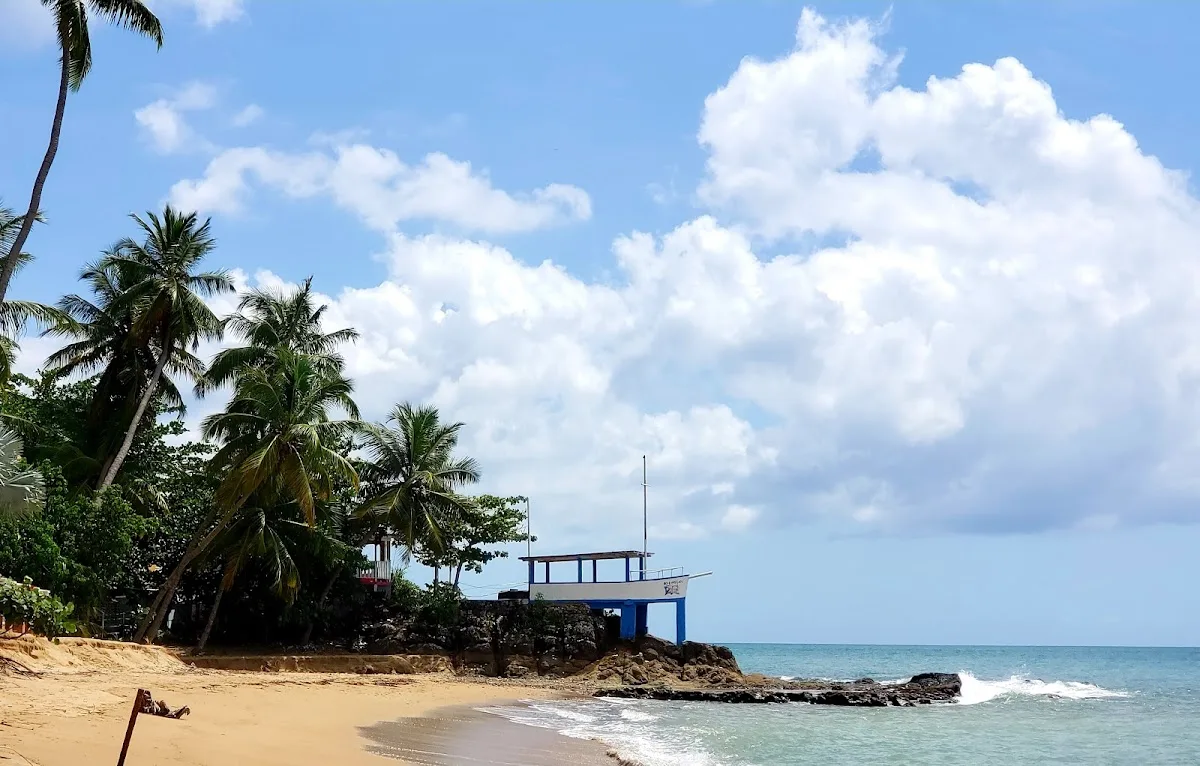 Playa Córcega in Rincon, Puerto Rico - scenic beach view