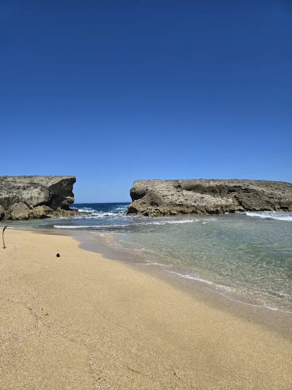 Playa Caracoles in Caguas, Puerto Rico - showing calm turquoise waters