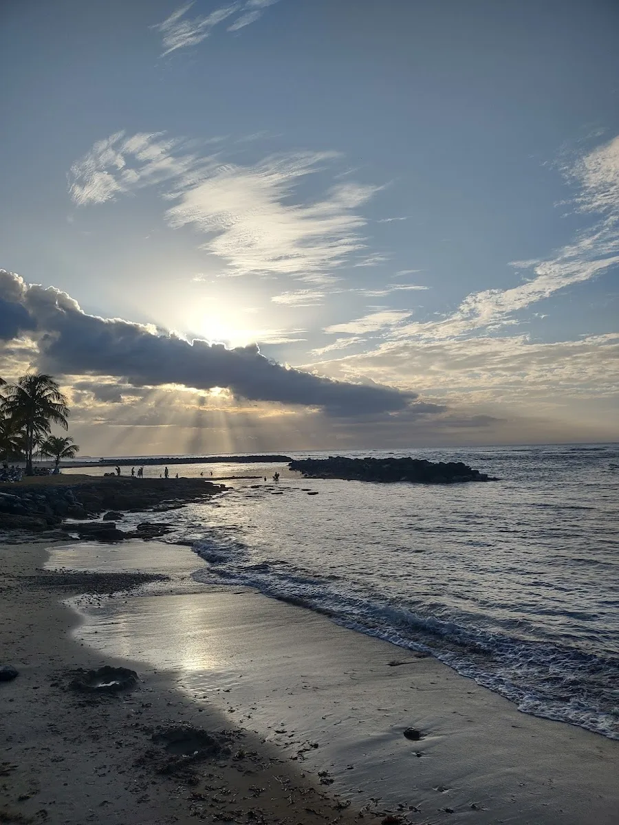 Playa Costa Dorado Este in Dorado, Puerto Rico - scenic beach view