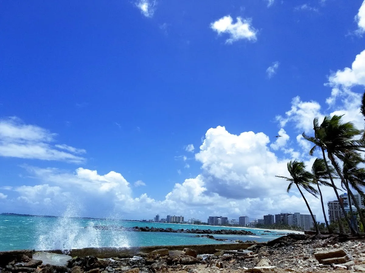 Playa CV Sea in San Juan, Puerto Rico - scenic beach view